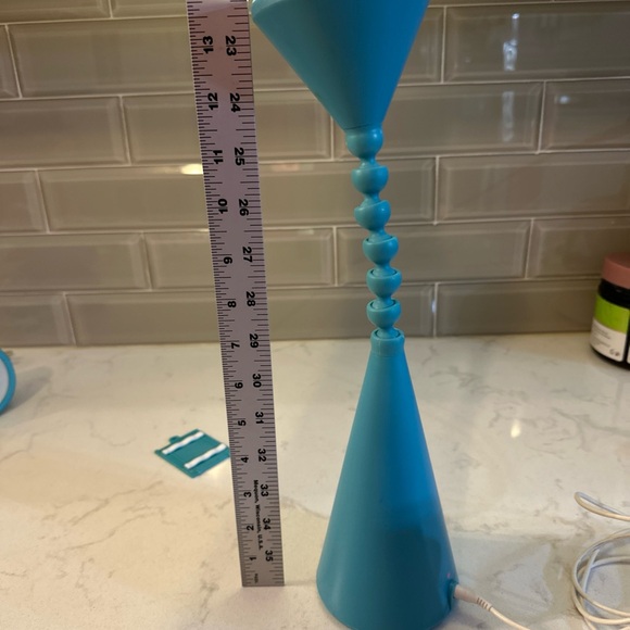 IKEA Fryebo by Ola Wihlborg Table Lamp Flexible Gooseneck Teal blue WithCord VTG - Picture 5 of 6